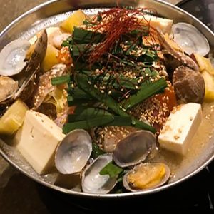 海鮮胡麻味噌鍋